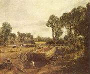 John Constable Bootsbau in Flatford Germany oil painting artist
